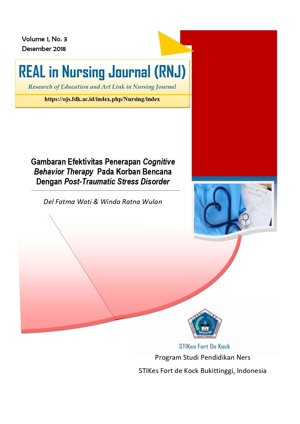 GAMBARAN EFEKTIVITAS PENERAPAN COGNITIVE BEHAVIOR THERAPY PADA KORBAN BENCANA DENGAN PTSD (POST-TRAUMATIC STRESS DISORDER)