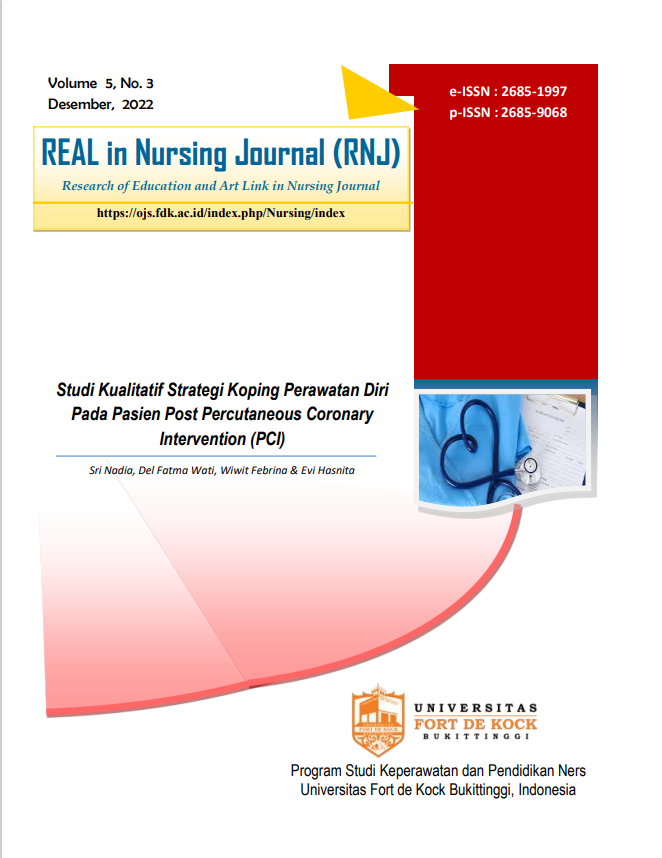 Studi Kualitatif Strategi Koping Perawatan Diri Pada Pasien Post Percutaneous Coronary Intervention (PCI)