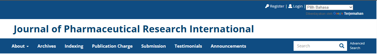 Journal of Pharmaceutical Research International