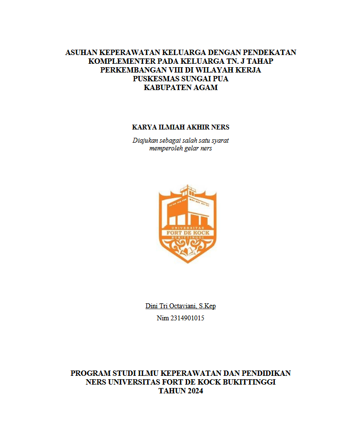 Asuhan Keperawatan Keluarga Dengan Pendekatan Komplementer Pada Keluarga Tn. J Tahap Perkembangan VIII Di Wilayah Kerja Puskesmas Sungai Pua Kabupaten Agam
