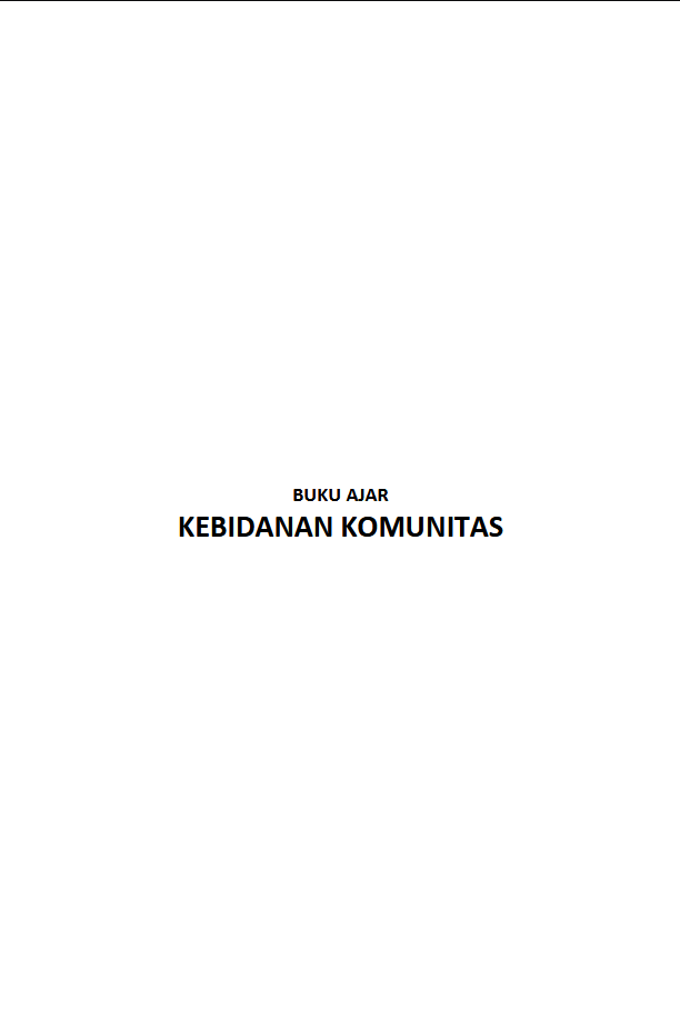 Kebidanan Komunitas