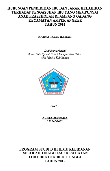 Hubungan Pengasuhan Ibu Bekerja Terhadap Perkembangan Sosial Anak Pra Sekolah Di Jorong Surau Pinang Ke Nagarian Ampang Gadang Kec. Ampek Angkek Tahuni 2015