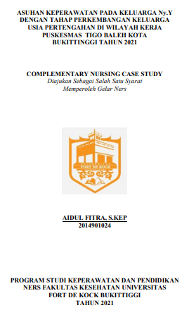 Asuhan Keperawatan Komplementer Pada Ny. Y Dengan Osteoarthritis Di Wilayah Kerja Puskesmas Tigo Baleh Kota Bukittinggi Tahun 2021