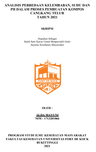 Analisis Perbedaan Kelembaban, Suhu Dan PH Dalam Proses Pembuatan Kompos Cangkang Telur