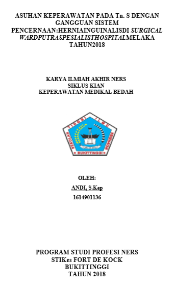 Asuhan Keperawatan Pada Tn. S  Dengan Gangguan Sistem Pencernaan: Hernia Inguinalis Di Surgical Ward Putra  Specialist Hospital Melaka Tahun 2018
