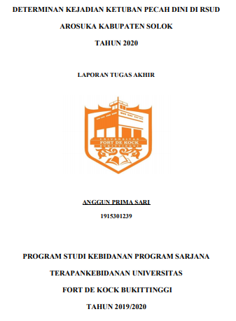Determinan Kejadian Ketuban Pecah Dini di RSU Arosuka Kabupaten Solok Tahun 2020