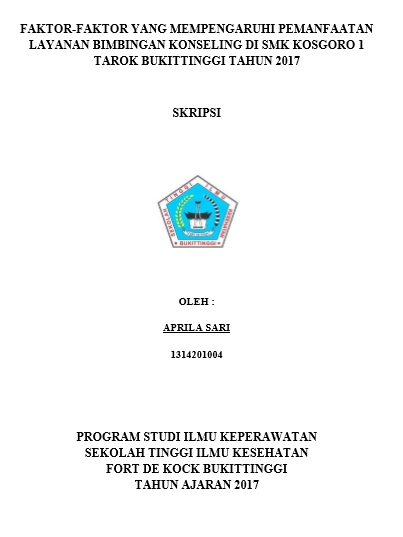 Faktor-Faktor Yang Mempengaruhi Pemanfaatan Layanan Bimbingan Konseling di SMK Kosgoro Tarok Bukittinggi Tahun 2017