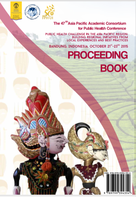 Proceeding Book : The 47th Asia Pacific Academic Consortium for Public Health Conference