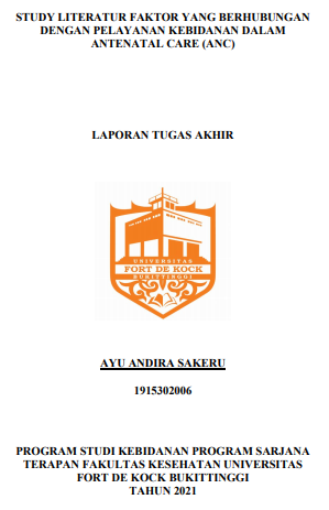 Literature Review : Faktor Yang Berhubungan Dengan Pelayanan Kebidanan Dalam Antenatal Care (ANC)
