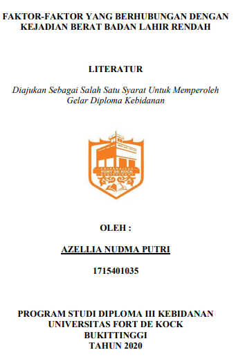 Literature Review : Faktor-faktor Yang Berhubungan Dengan Kejadian Berat Badan Lahir Rendah (BBLR)