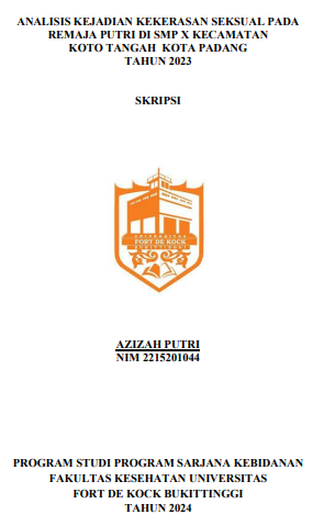 Analisis Kejadian Kekerasan Seksual di SMP X Kecamatan Koto Tangah Kota Padang Tahun 2023