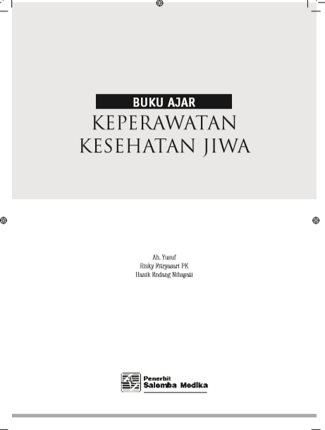 Buku Ajar Keperawatan Kesehatan Jiwa