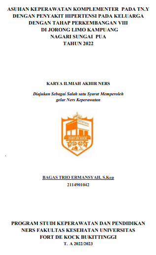 Asuhan Keperawatan Komplementer Keluarga Dengan Tahap Perkembangan VIII Pada Keluarga Tn.Y Di Jorong Limo Kampuang Nagari Sungai Pua Tahun 2022