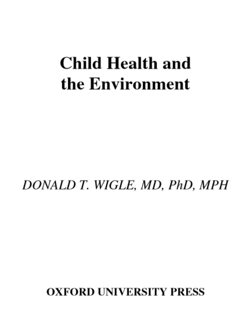 Child Health and the Environment