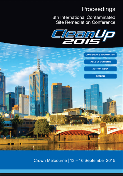 Proceeding 6th International Contaminated Site Remediation Conference Clean Up 2015