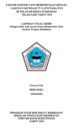 Faktor-Faktor Yang Berhubungan Dengan Cakupan Imunisasi TT Catin Pada WUS Di Wilayah Puskesmas Nilam Sari Tahun 2018