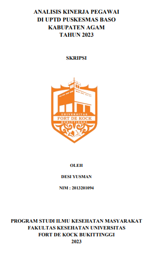Analisis Kinerja Pegawai di UPTD Puskesmas Baso Kabupaten Agam Tahun 2023