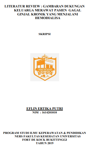 Literature Review : Gambaran Dukungan Keluarga Merawat Pasien Gagal Ginjal Kronik yang Menjalani Hemodialisa