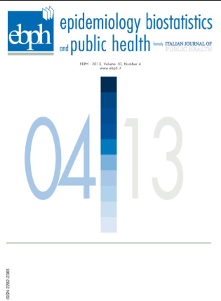 Epidemiology Biostatistics and Public Health - 2017, Volume 14, Issues 1