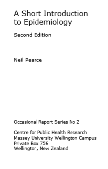 A Short Introduction to Epidemiology