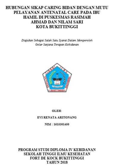 Faktor-faktor Yang Berhubungan Dengan Perubahan  Perilaku Seksual Pada Lelaki Seks Lelaki (LSL) di Puskesmas Rasimah Ahmad  Kota Bukittinggi Tahun 2018