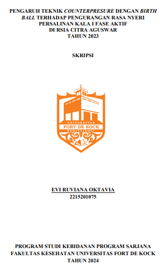 Pengaruh Teknik Counterpresure dengan Birth Ball terhadap Pengurangan Rasa Nyeri Persalinan Kala I Fase Aktif di RSIA Citra Aguswar Tahun 2023