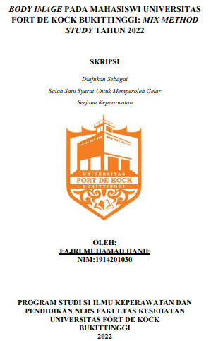 Body Image Pada Mahasiswi Universitas Fort De Kock Bukittinggi: Mix Method Study Tahun 2022
