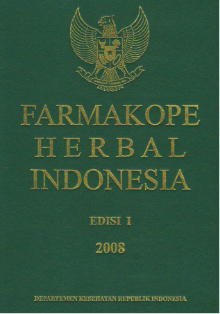 Farmakope Herbal Indonesia Edisi I