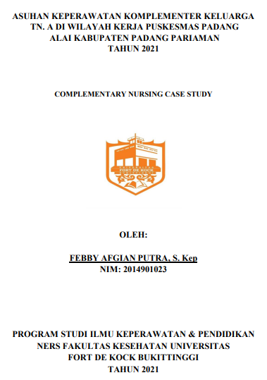 Asuhan Keperawatan Komplementer Pada Ny. N Dengan Osteoarthritis Di Wilayah Kerja Puskesmas Padang Alai Tahun 2021