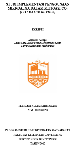 Literature Review : Studi Implementasi Penggunaan Mikroalga Dalam Mitigasi CO2