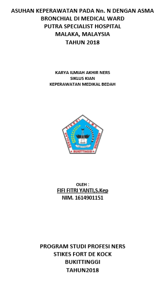 Asuhan Keperawatan Pada Nn. N  Dengan Asma Bronchial Di Medical Ward Putra Specialist Hospital Melaka,  Malaysia Tahun 2018