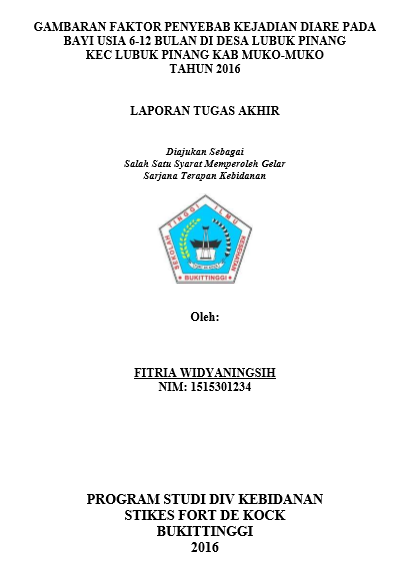 Gambaran Pengetahuan Ibu  tentang Pemberian Susu Formula dan Status Ekonomi dengan Kejadian Diare  pada Bayi Usia 06-12 Bulan Di Desa Lubuk Pinang Kecamatan Lubuk Pinang  Kabupaten Muko-muko Tahun 2016