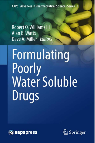 Formulating Poorly Water Soluble Drugs