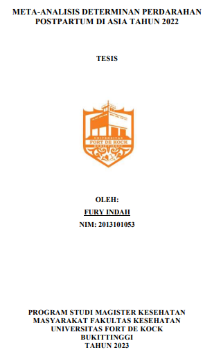 Meta-Analisis Determinan Perdarahan Postpartum Di Asia Tahun 2022