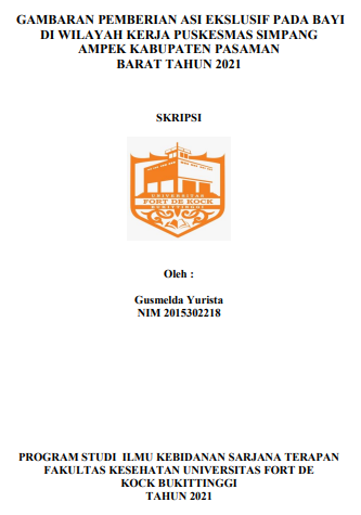 Gambaran Pemberian Asi Ekslusif Pada Bayi Di Wilayah Kerja Puskesmas Simpang Ampek Kabupaten Pasamanan Barat Tahun 2021