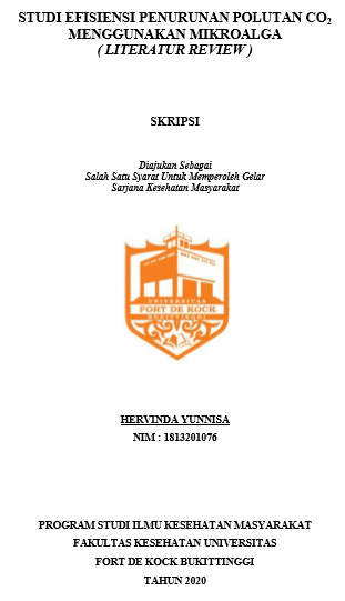 Literature Review : Studi Efisiensi Penurunan Polutan CO2 Menggunakan  Mikroalga