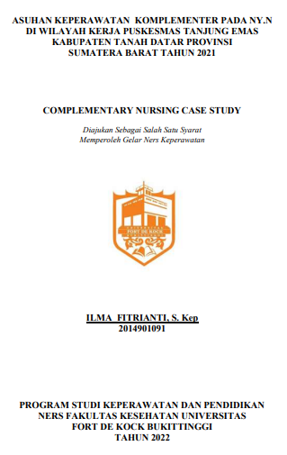 Asuhan Keperawatan Komplementer Pada Ny.N Di Wilayah Kerja Puskesmas Tanjung Emas Kabupaten Tanah Datar Provinsi Sumatera Barat Tahun 2021
