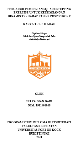 Pengaruh Pemberian Square Stepping Exercise Untuk Keseimbangan Dinamis Terhadap Pasien Post Stroke