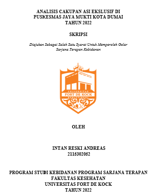 Analisis Cakupan Asi Ekslusif Di Puskesmas Jaya Mukti Kota Dumai Tahun 2022