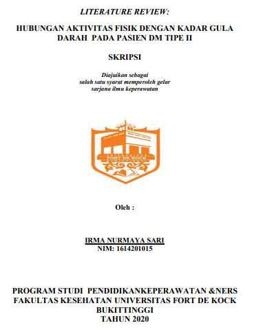 Literature Review : Hubungan Aktivitas Fisik Dengan Kadar Gula Darah Pada Pada Pasien Diabetes Mellitus Tipe II
