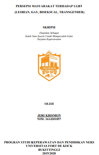 Literature Review : Persepsi Masyarakat Terhadap LGBT (Gay, Biseksual, Lesbian, Transgender)