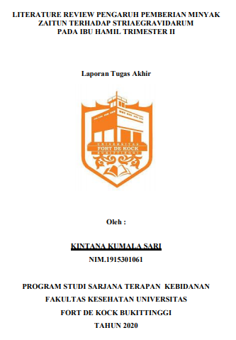 Literature Review : Pengaruh Pemberian Minyak Zaitun Terhadap Striae Gravidarum Pada Ibu Hamil Trimester II