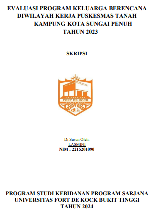 Evaluasi Program Keluarga Berencana di Wilayah Kerja Puskemas Tanah Kampung Kota Sungai Penuh Tahun 2023