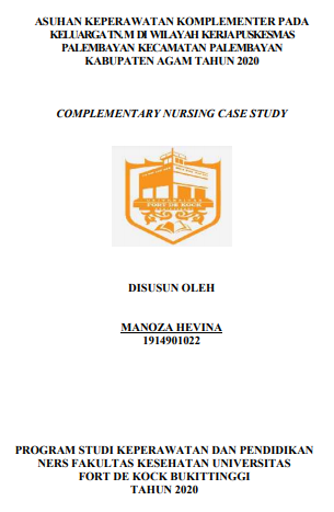 Asuhan Keperawatan Komplementer Pada Keluarga Tn. M dengan Gastritis di Wilayah Kerja Puskesmas Palembayan, Kecamatan Palembayan, Kabupaten Agam Tahun 2020