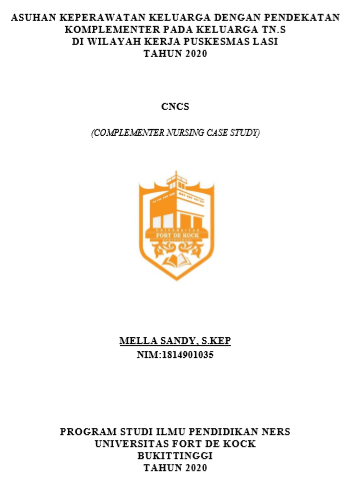 Asuhan Keperawatan Komplomenter Pada Keluarga Tn.S Dengan Hipertensi Di Jorong III Suku Kenegarian Canduang Koto Laweh Kabupaten Agam Tahun 2020