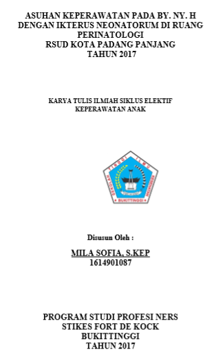 Asuhan Keperawatan Pada By.  Ny. H Dengan Ikterus Neonatorum di Ruang Perinatologi RSUD Kota Padang  Panjang Tahun 2017
