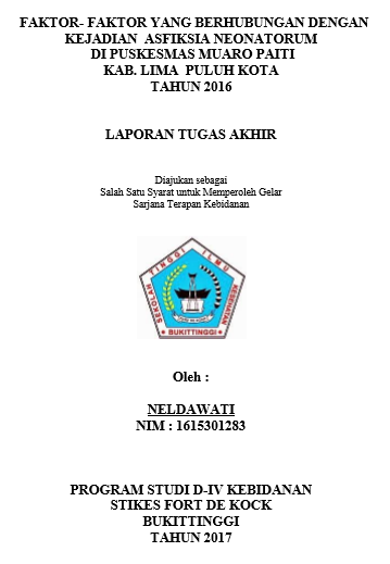 Faktor-Faktor yang Berhubungan dengan Kejadian Asfiksia Neonatorum di Puskesmas Muaro Paiti Kab. Lima Puluh Kota Tahun 2016