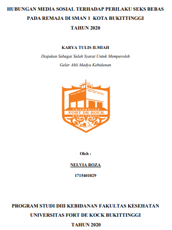 Hubungan Media Sosial Terhadap Perilaku Seks Bebas Pada Remaja Di SMAN 1 Kota Bukittinggi Tahun 2020