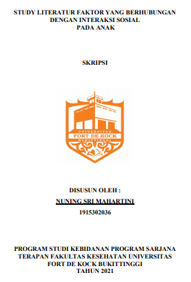 Literature Review : Faktor Yang Berhubungan Dengan Interaksi Sosial Pada Anak