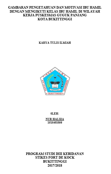 Gambaran Pengetahuan dan Motivasi Ibu Hamil Dengan Mengikuti Kelas Ibu Hamil di Wilayah Kerja Pukesmas Guguk Panjang Kota Bukittinggi Tahun 2018